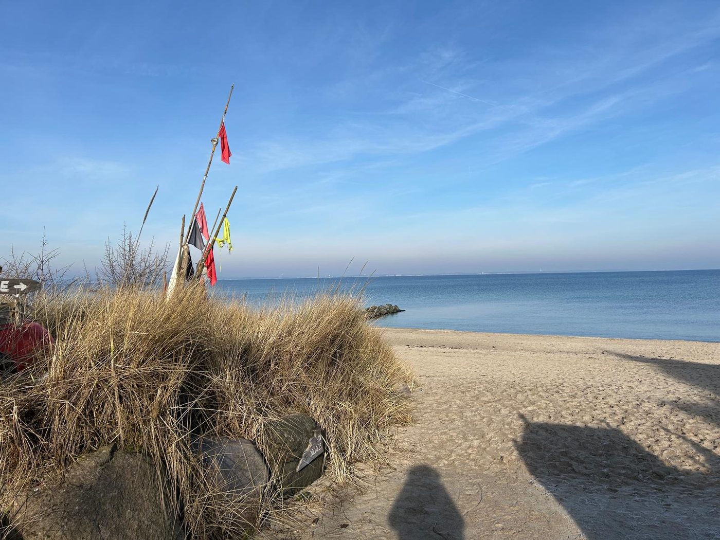 Weiter Sandstrand