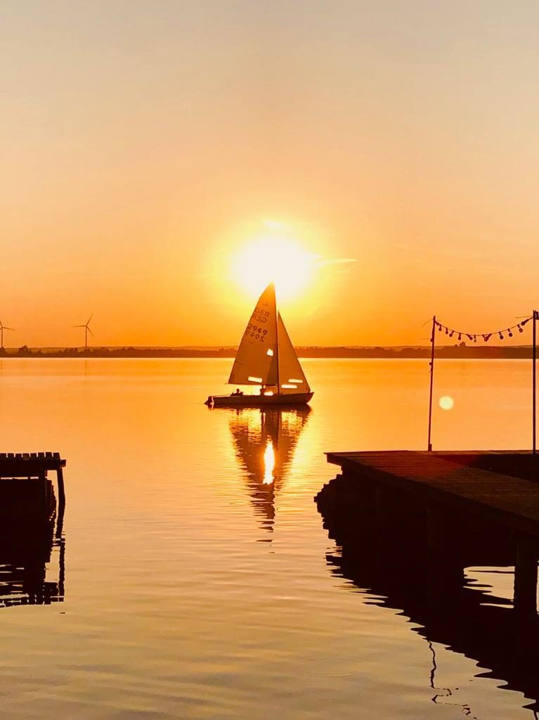 Sonnenuntergang über der Ostsee